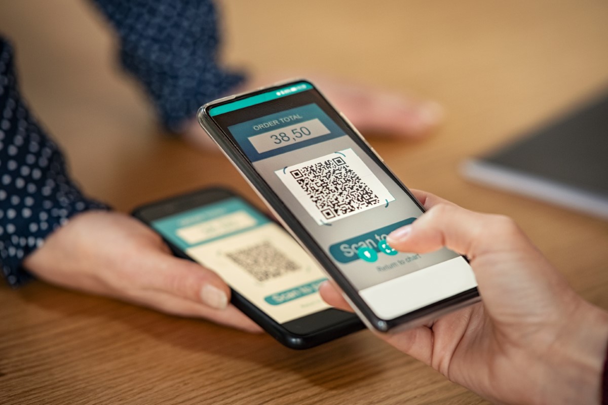 Choix de l'application de QR code