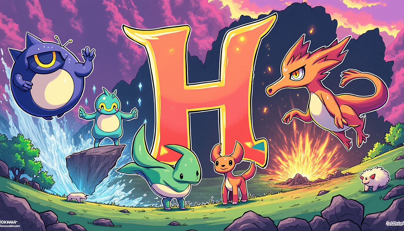 découvrez la liste complète des personnages de pokémon dont le nom commence par h. apprenez-en plus sur chaque pokémon en h grâce à notre guide détaillé et enrichissez vos connaissances de l'univers pokémon !