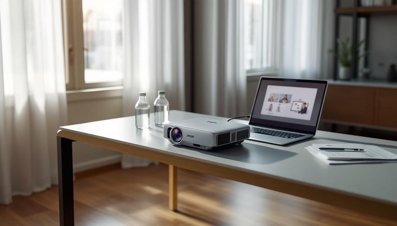 découvrez comment configurer facilement votre vidéoprojecteur epson portable en quelques étapes simples pour profiter d'une expérience visuelle optimale.