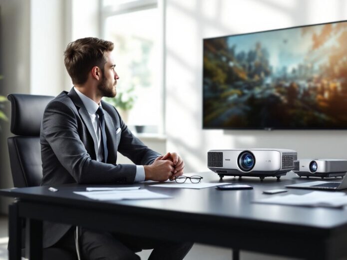 découvrez comment choisir le vidéoprojecteur bureautique full hd idéal en évaluant toutes vos options pour une projection claire et professionnelle.