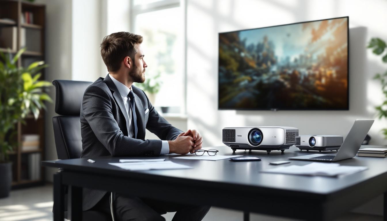 découvrez comment choisir le vidéoprojecteur bureautique full hd idéal en évaluant toutes vos options pour une projection claire et professionnelle.