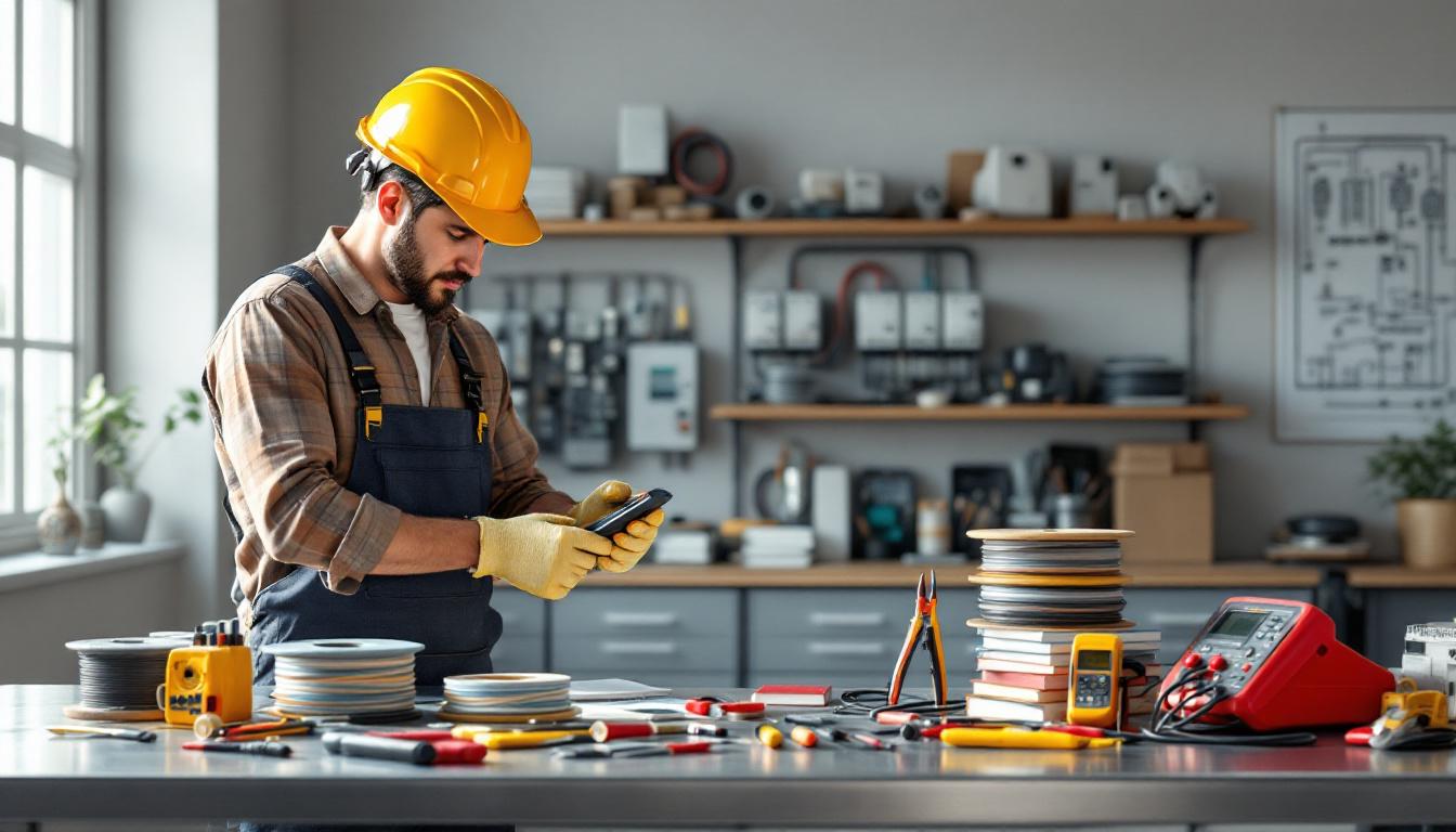 découvrez nos conseils pour choisir le matériel électrique professionnel adapté à vos projets, alliant qualité, sécurité et performance.