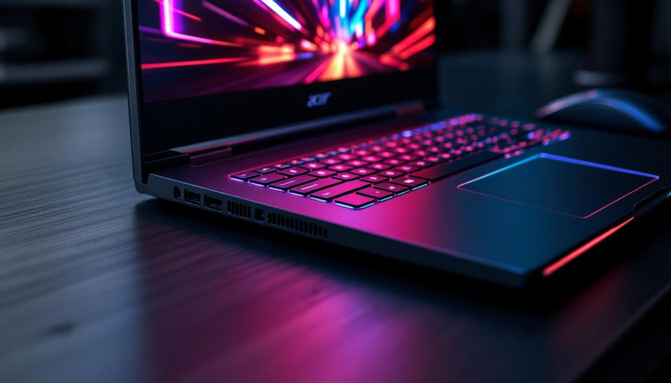 découvrez les caractéristiques essentielles d'un ordinateur portable acer 15 pouces gaming performant, alliant puissance, design et mobilité pour une expérience de jeu optimale.