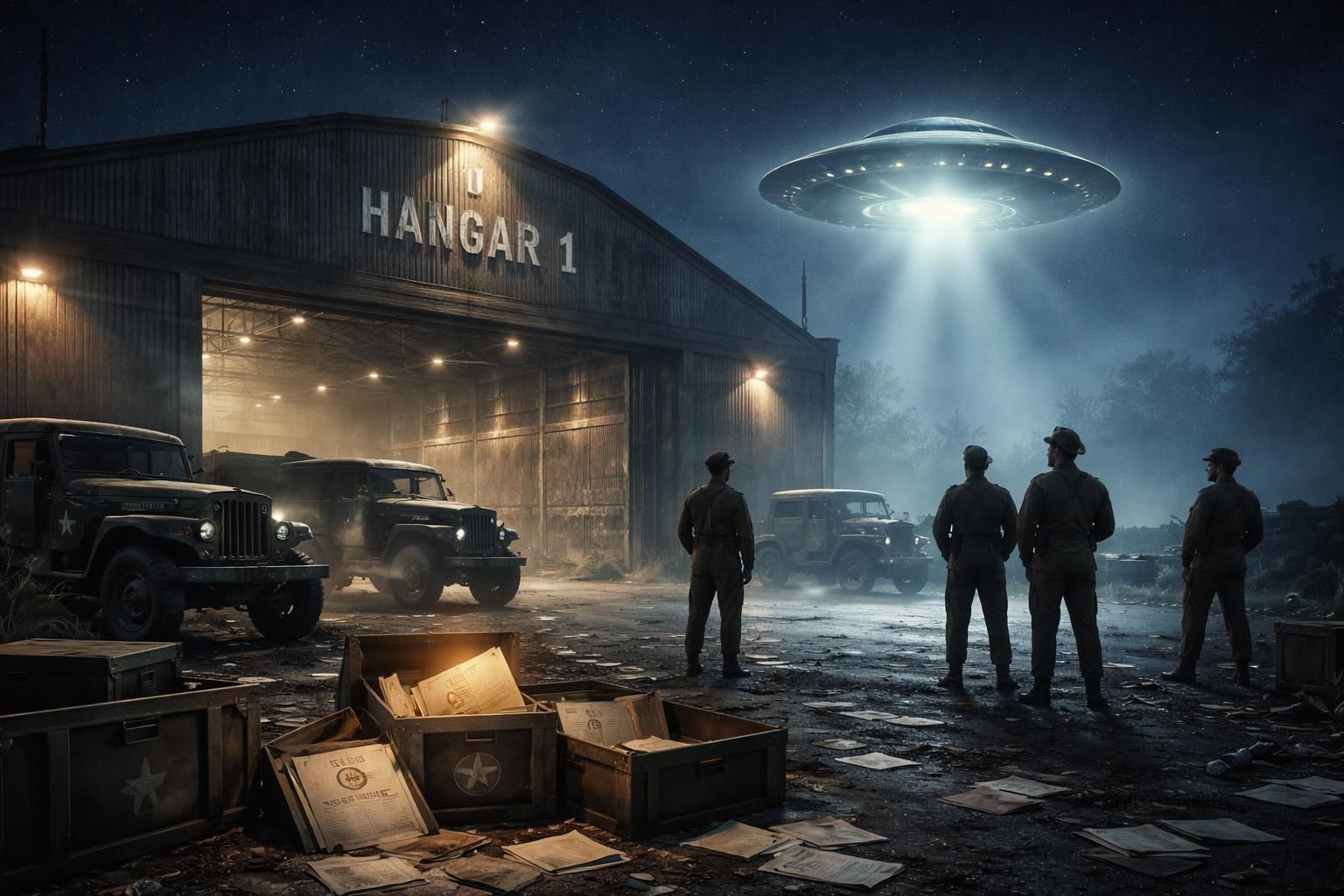 découvrez les événements marquants qui ont eu lieu au hangar 1, explorés dans les dossiers ovni, et plongez au cœur des mystères et des investigations autour des phénomènes inexpliqués.