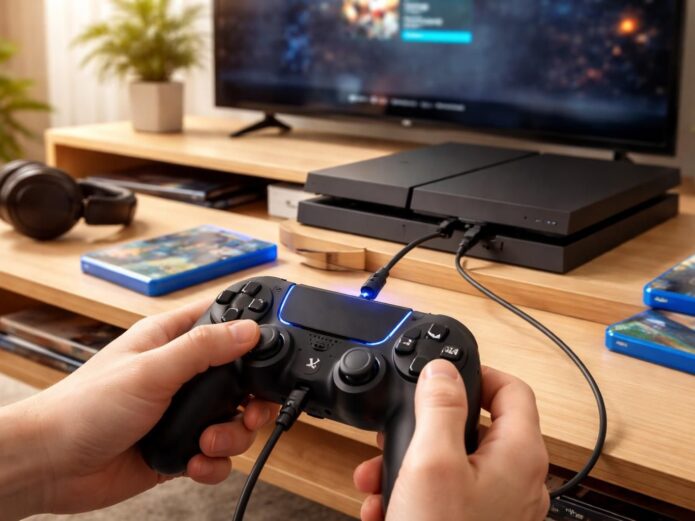 découvrez comment connecter facilement une manette ps5 à une console ps4 avec ce guide simple et rapide, étape par étape.