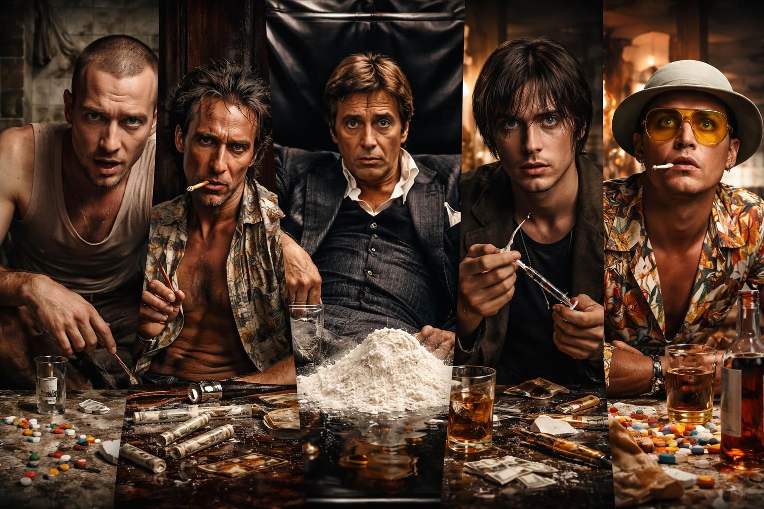 découvrez le top 5 des performances inoubliables dans les films cultes traitant de la drogue, des interprétations marquantes qui ont marqué le cinéma.