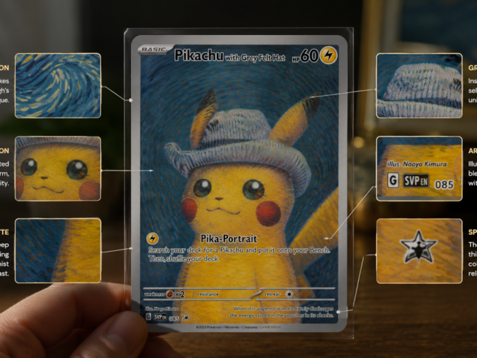 Pikachu Van Gogh