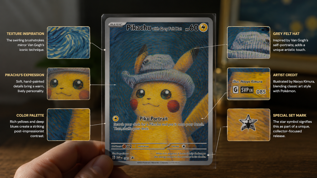 Pikachu Van Gogh