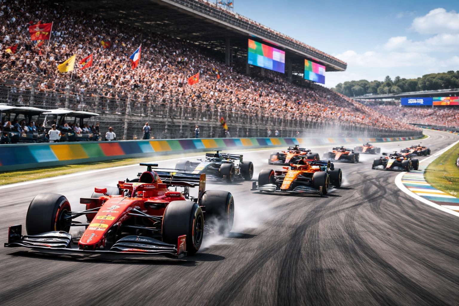 découvrez en avant-première quel grand prix de f1 sera diffusé en clair sur canal+ et préparez-vous à vivre toute l'action de la course !