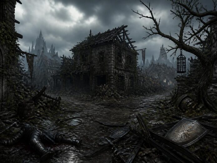 explorez le village dévasté dans baldur's gate 3, un site clé rempli de mystères et de défis essentiels pour tous les aventuriers en quête d'aventure et de secrets.