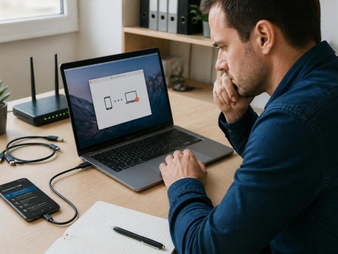 découvrez comment résoudre rapidement l'erreur 'impossible de se connecter à l'appareil avec android file transfer' sur votre pc grâce à notre guide de dépannage simple et efficace.