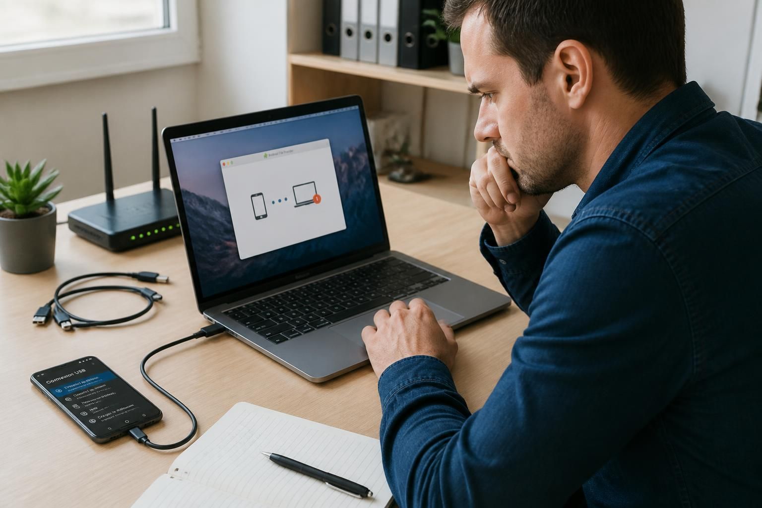 découvrez comment résoudre rapidement l'erreur 'impossible de se connecter à l'appareil avec android file transfer' sur votre pc grâce à notre guide de dépannage simple et efficace.