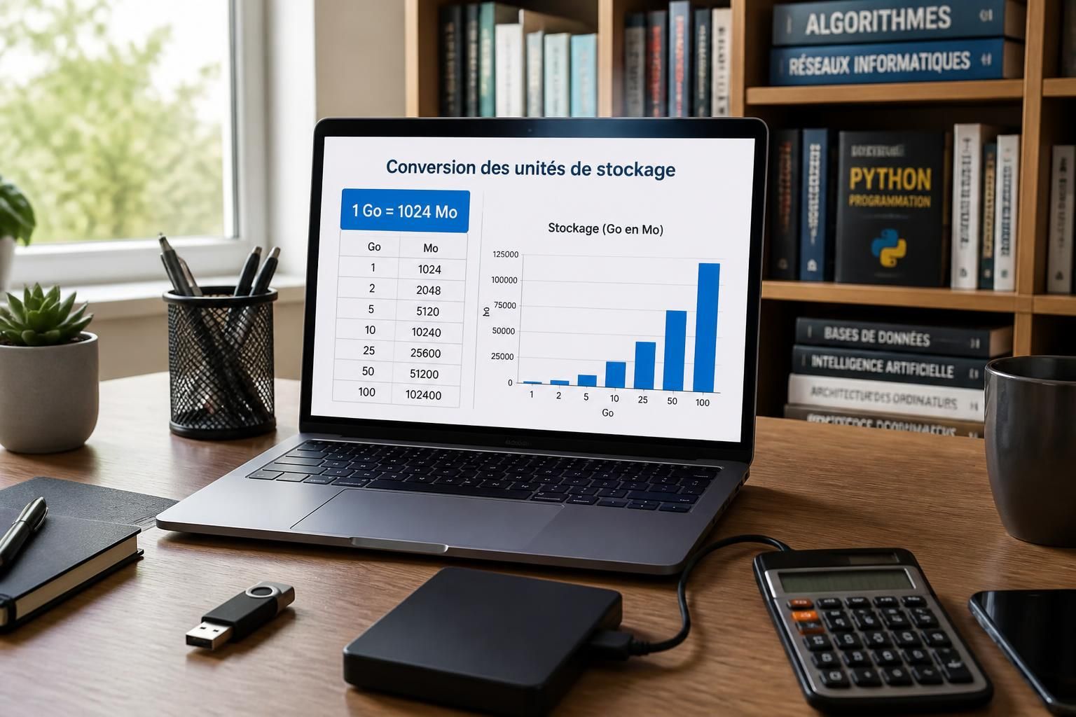 découvrez comment convertir rapidement des gigaoctets (go) en mégaoctets (mo) avec des méthodes simples et efficaces. maîtrisez facilement ces conversions essentielles pour mieux gérer vos données.