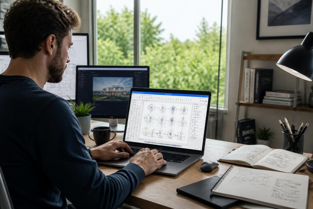 découvrez comment edrawmax facilite la conception de vos projets grâce à ses outils intuitifs et ses fonctionnalités avancées, pour un processus de création rapide et efficace.