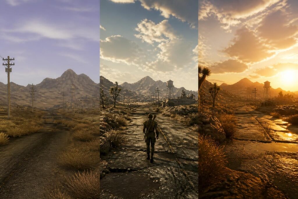 découvrez les principales différences entre le remake et le remaster de fallout new vegas et le jeu original, incluant améliorations graphiques, gameplay et nouveautés.
