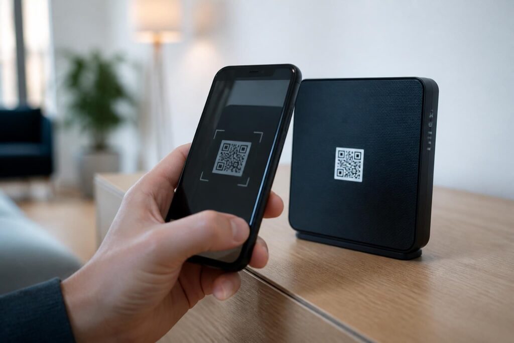 simplifiez et sécurisez la connexion à votre livebox grâce au qr code. découvrez comment optimiser votre accès internet en quelques secondes.
