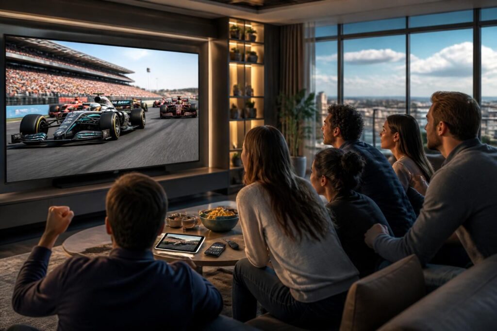 découvrez où regarder la f1 en clair en 2026 avec notre guide complet des chaînes tv et plateformes de streaming gratuites pour ne rien manquer du championnat.